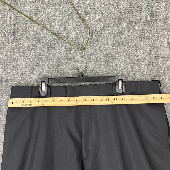 Pro Tour Pants Mens 40 Black 32" Golf Trousers Performance Tech Straight Leg - Picture 6 of 8